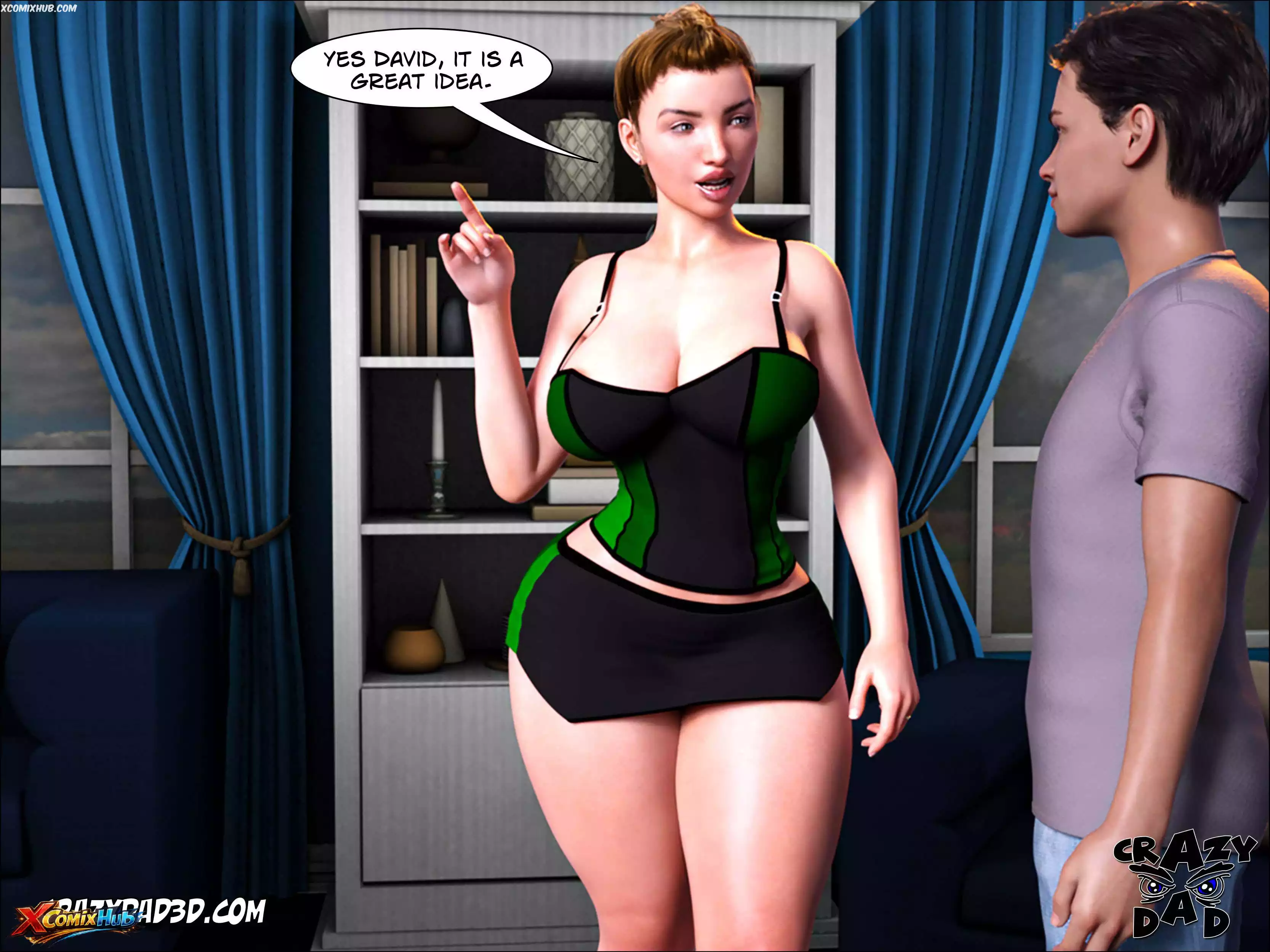 Father In Law At Home Chapter 20 Crazydad3d 022 Comic Page 22